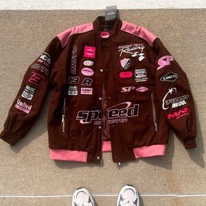 Beautiful Brown Motorsport jacket